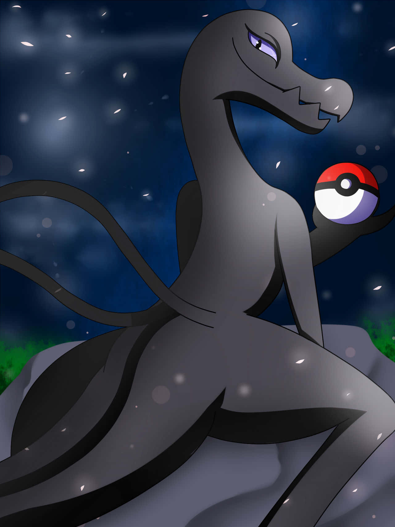 Pokémon Salazzle With Pokéball