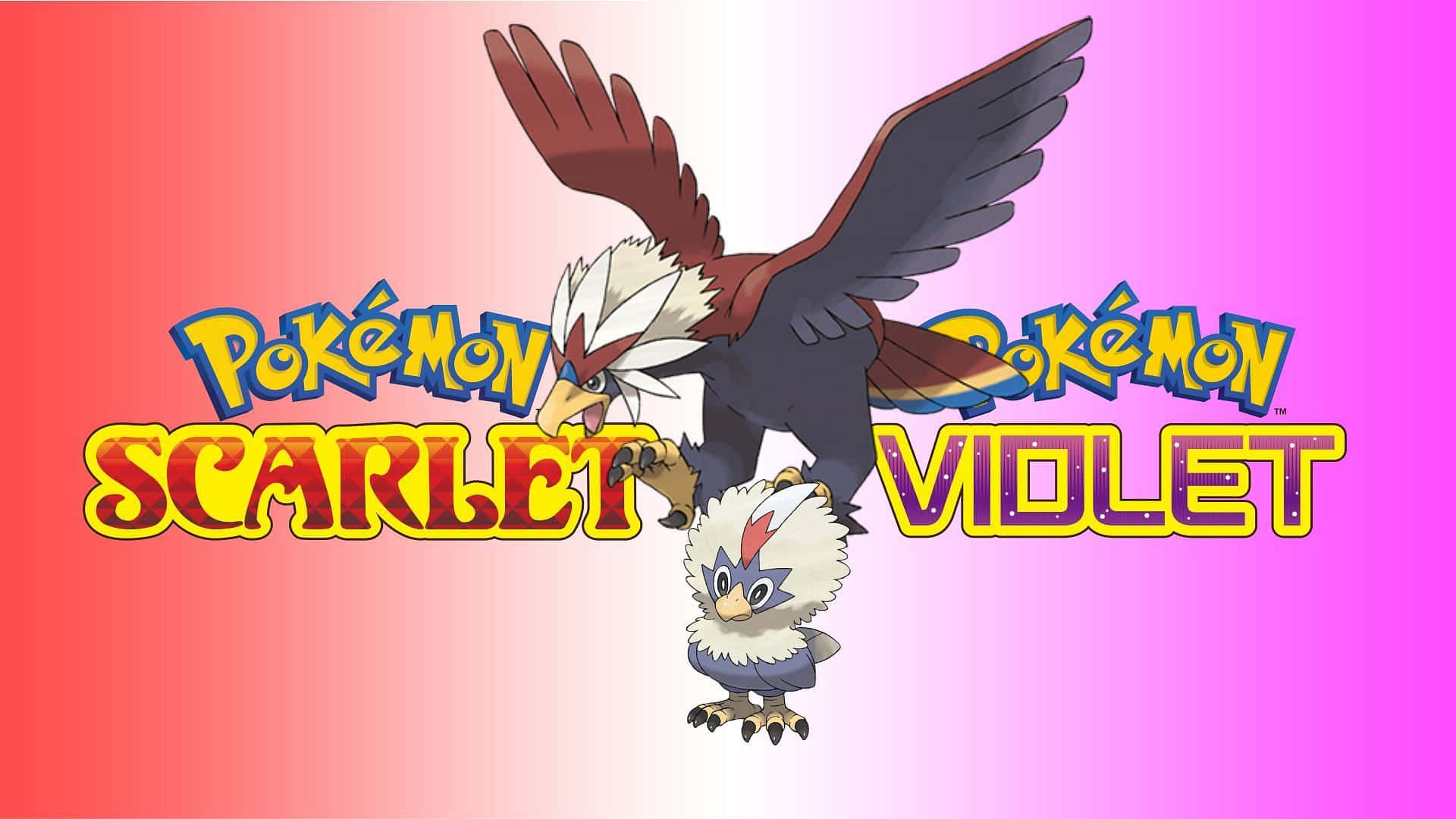 Pokémon Scarlet And Violet Braviary And Rufflet