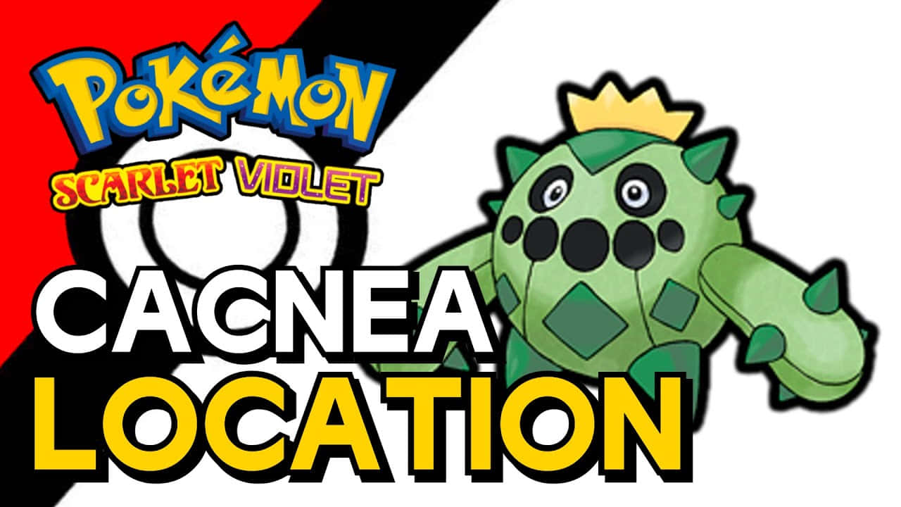 Pokemon Scarlet Violet Cacnea Location Background