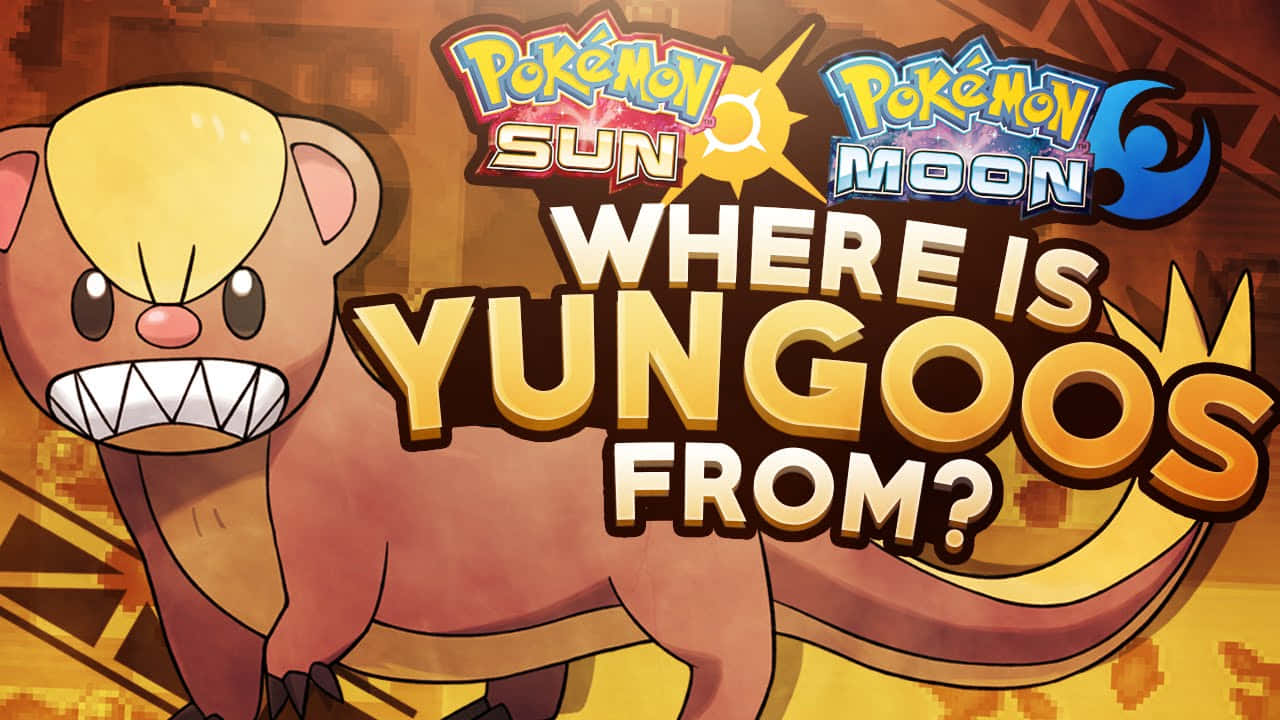 Pokémon Sun And Moon Yungoos