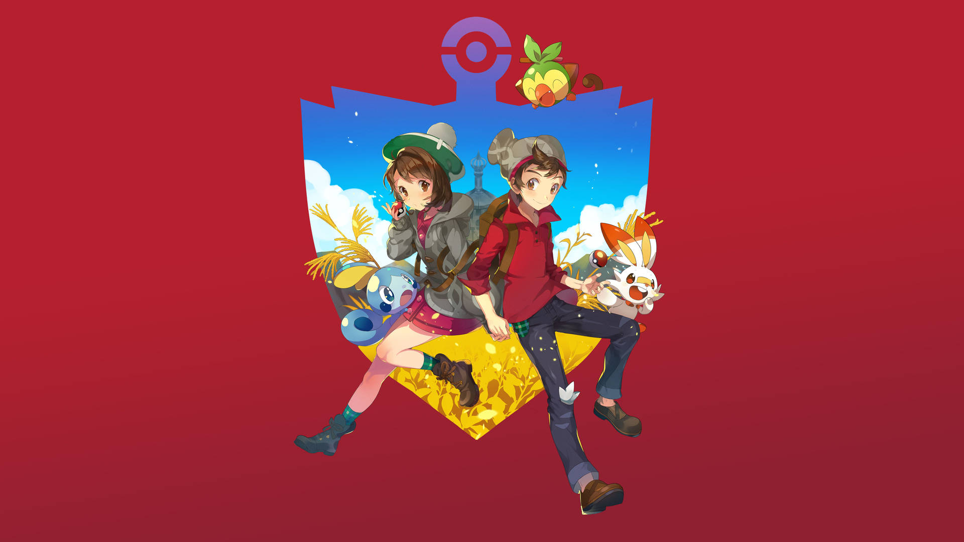 Pokemon Sword And Shield Characters Background