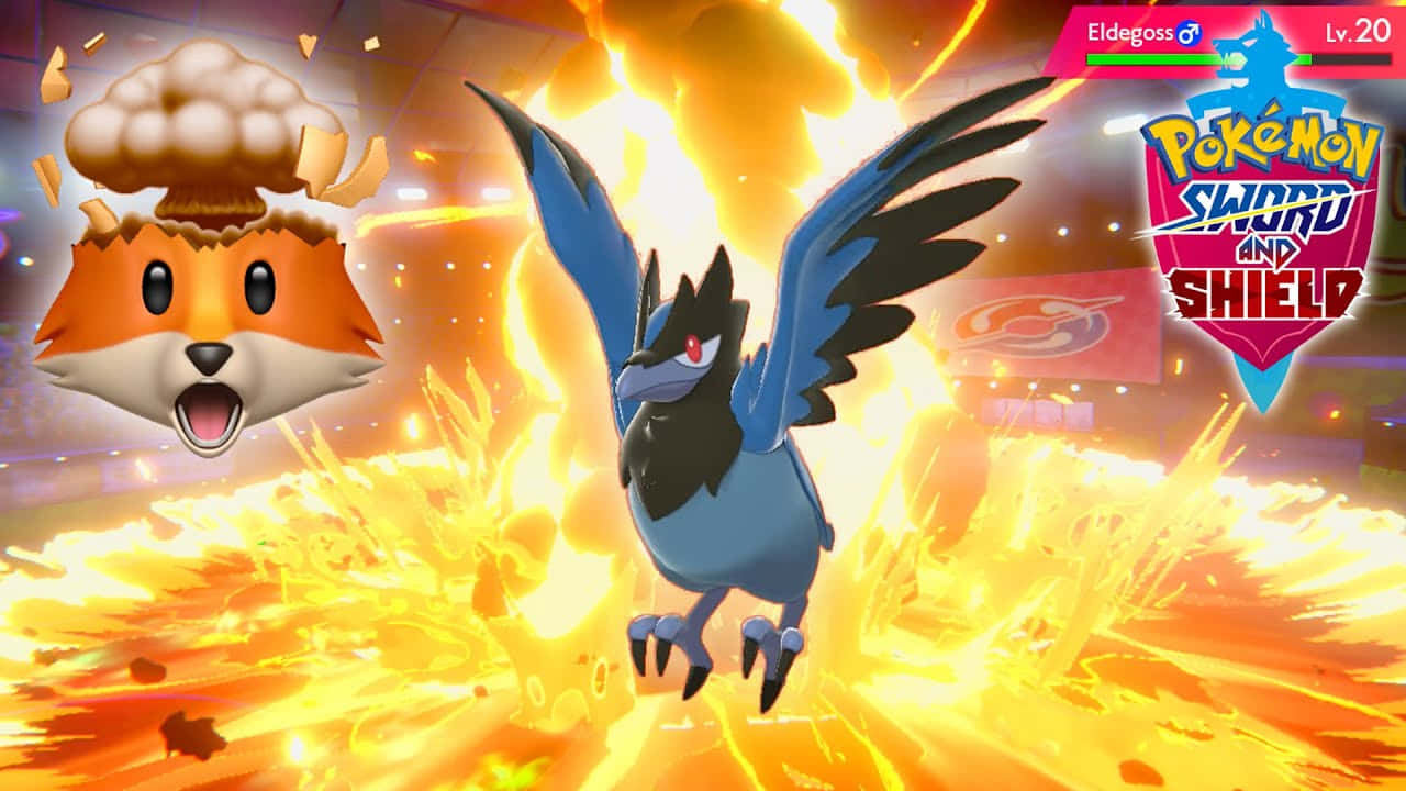 Pokemon Sword And Shield Corvisquire Background
