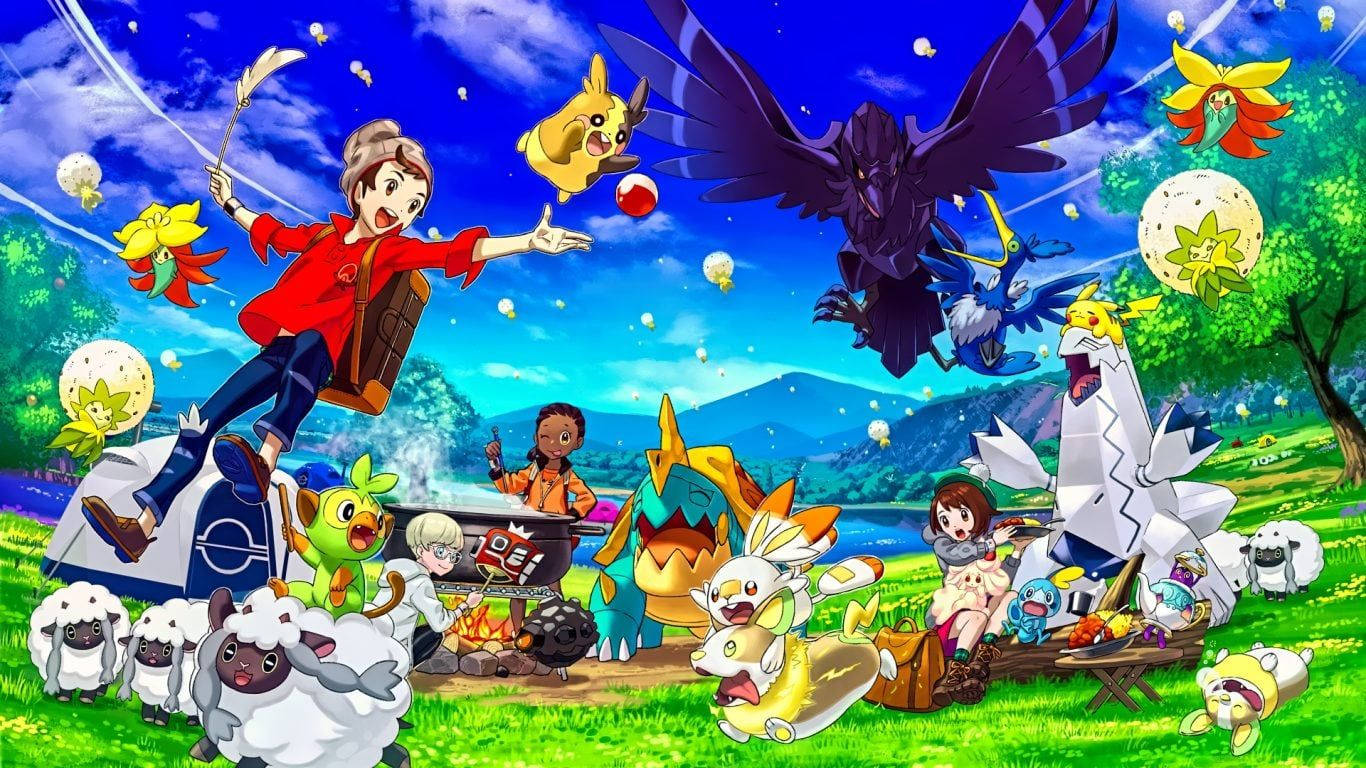 Pokémon Sword And Shield Nature Adventure Background