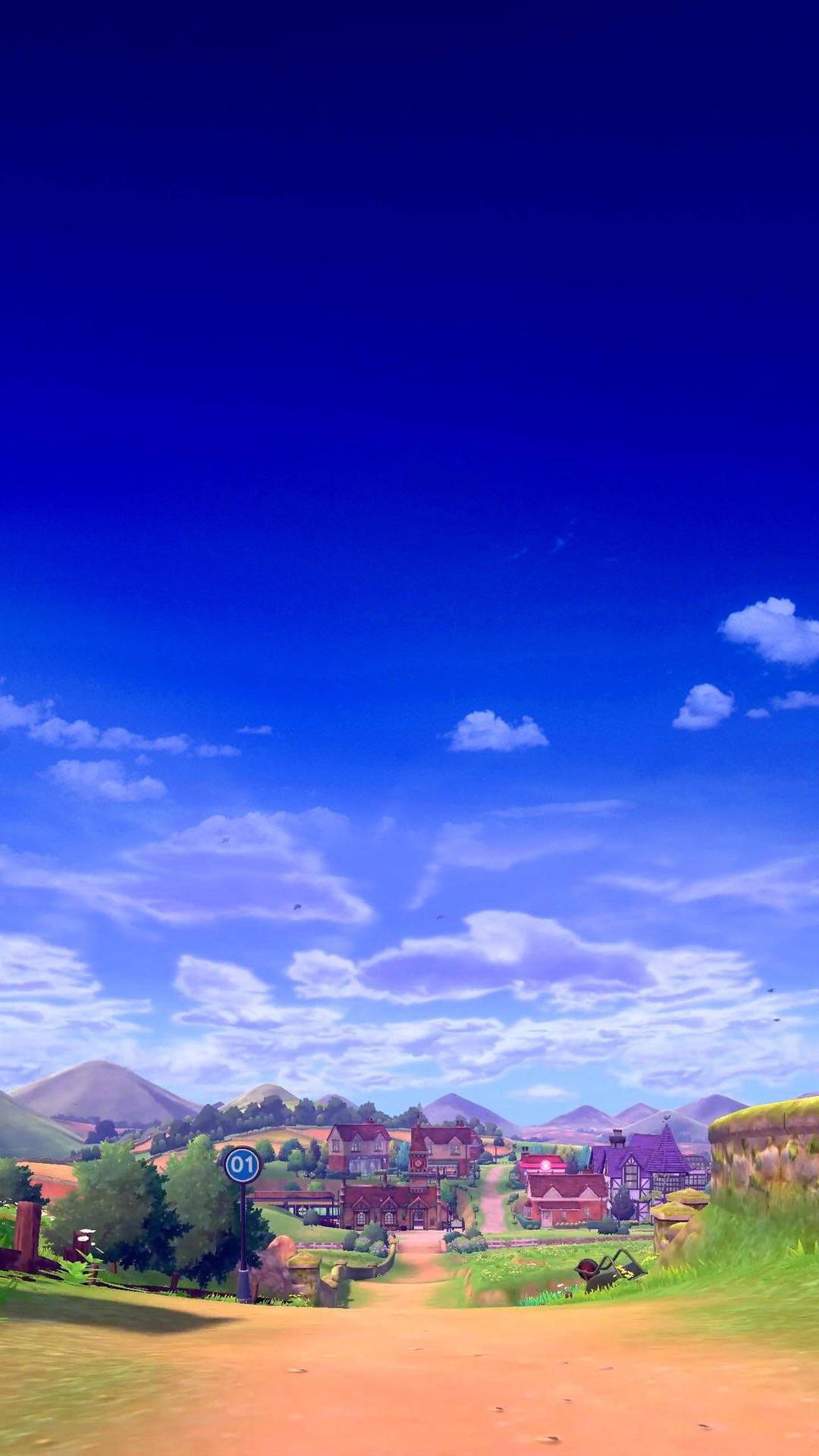 Pokémon Sword And Shield Royal Blue Sky Background