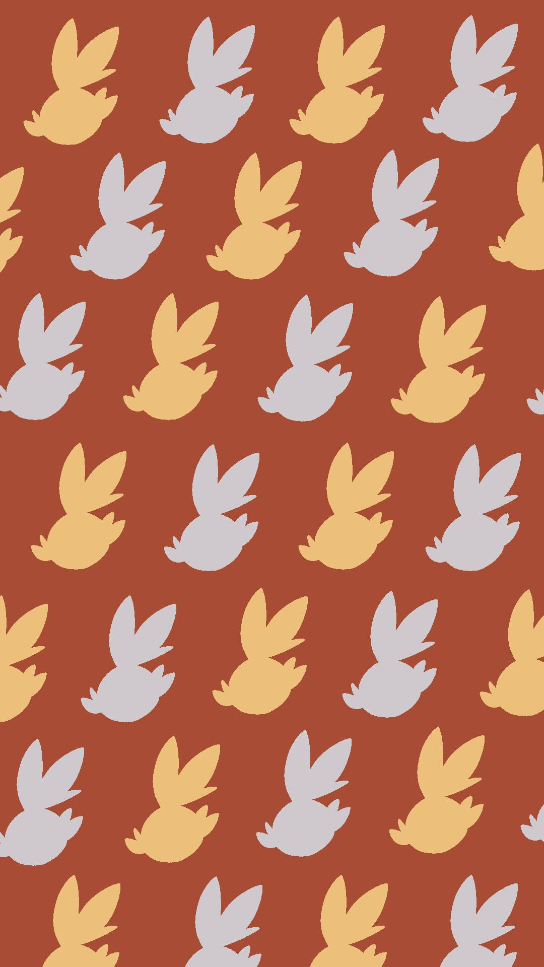 Pokemon Sword And Shield Scorbunny Pattern Background