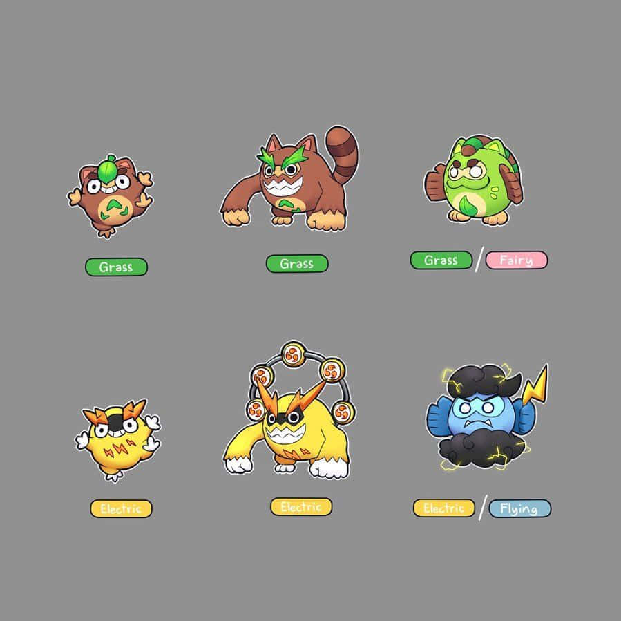 Pokemon Type Variations