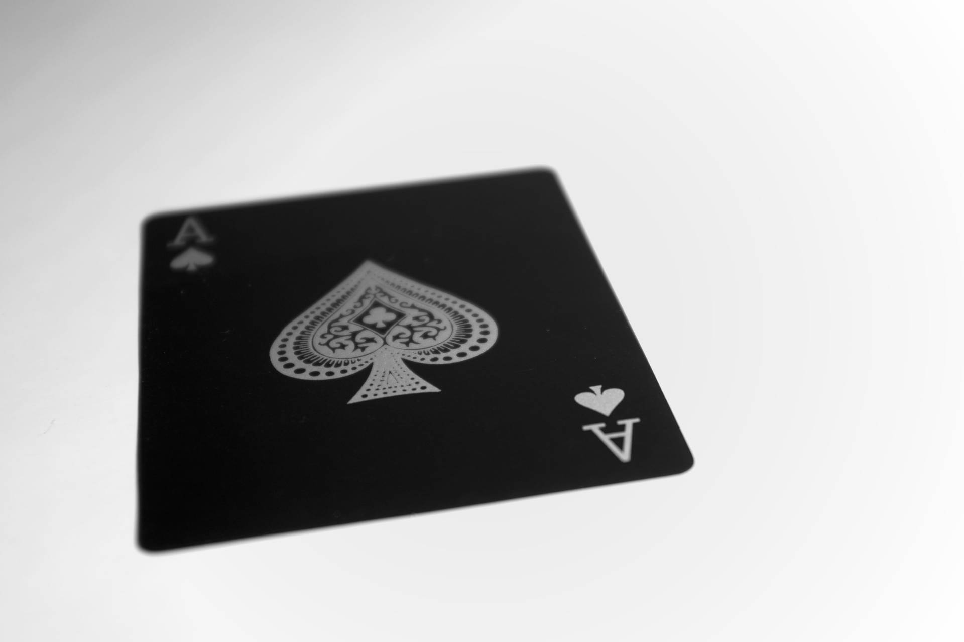 Poker Black Ace Background