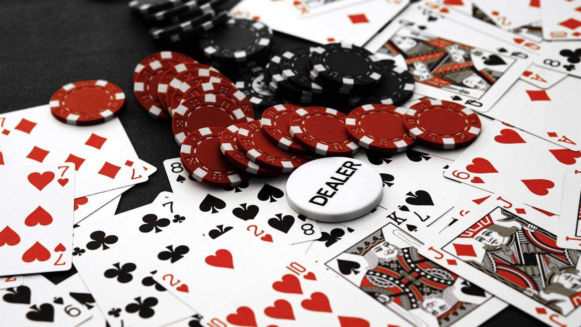 Poker Dealer's Badge Background