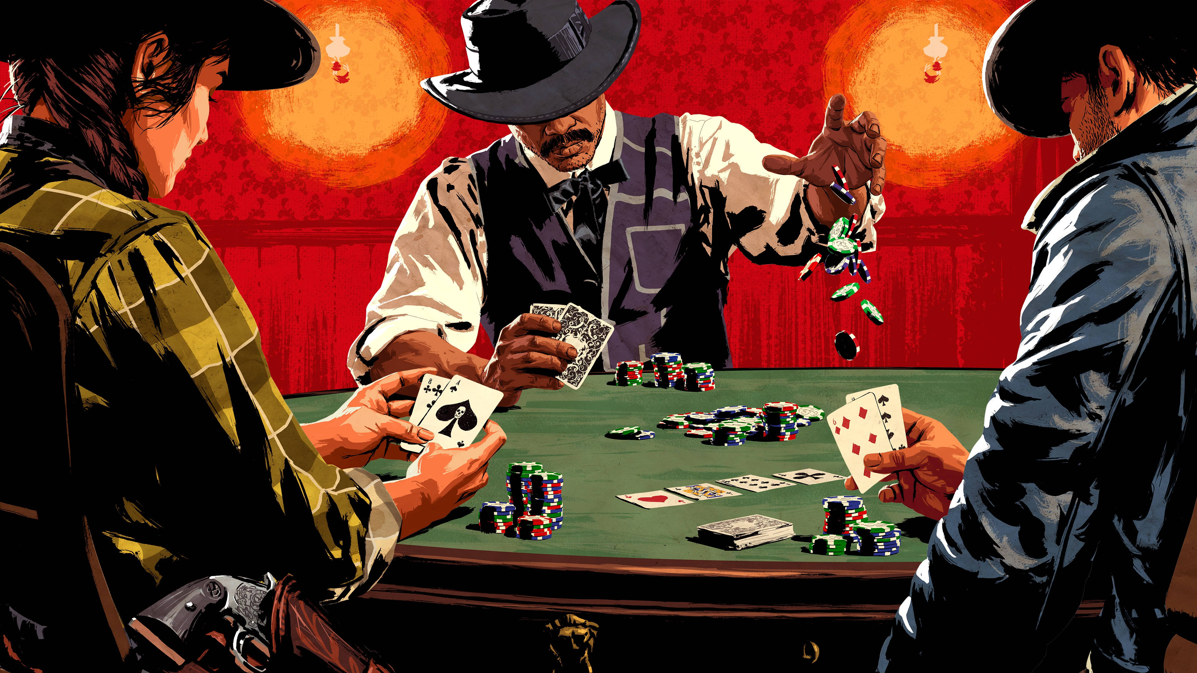 Poker Red Dead Redemption 2 Background