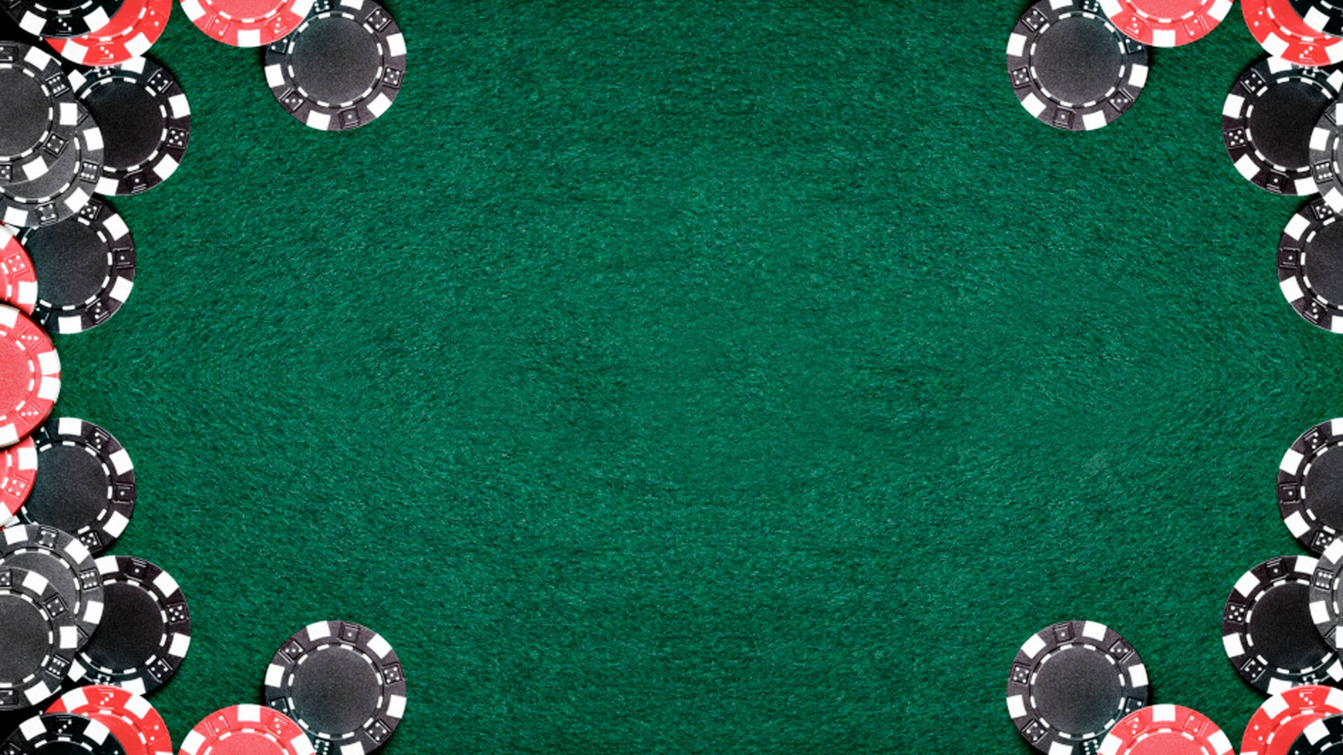 Poker Table Green Fabric Background
