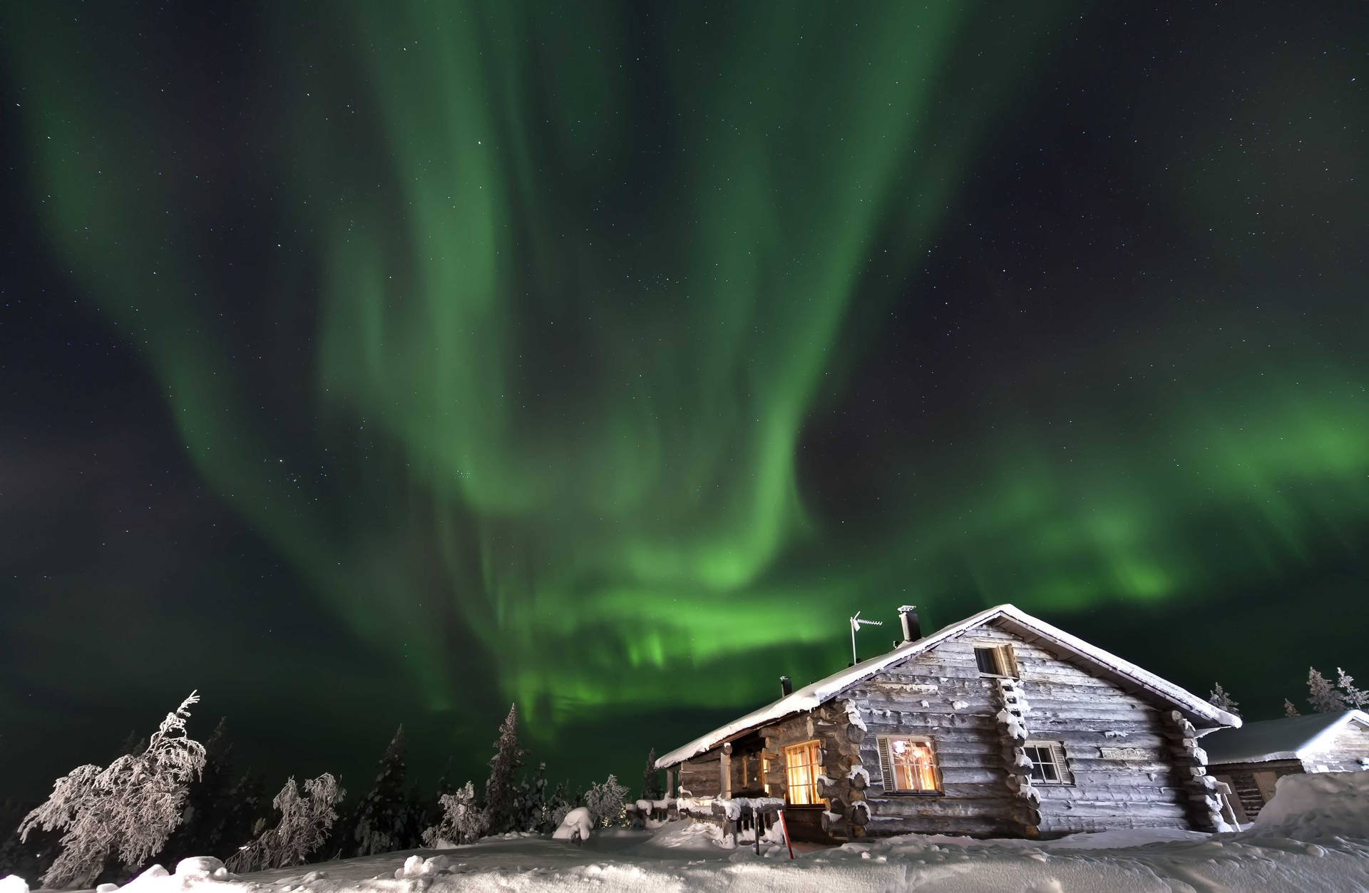 Polar Community Northern Lights Hd Background