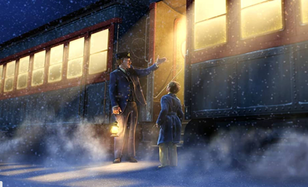 Polar Express Cabin Background