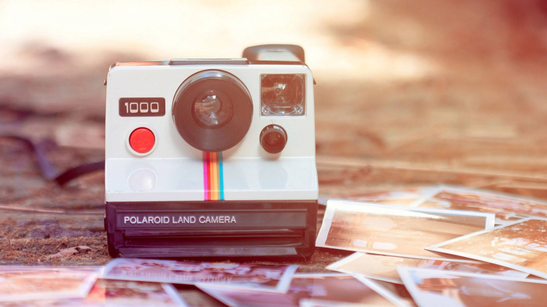 Polaroid Camera Background