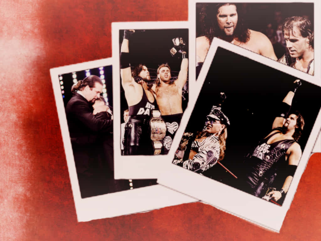 Polaroid Photos Of Kevin Nash During His Career