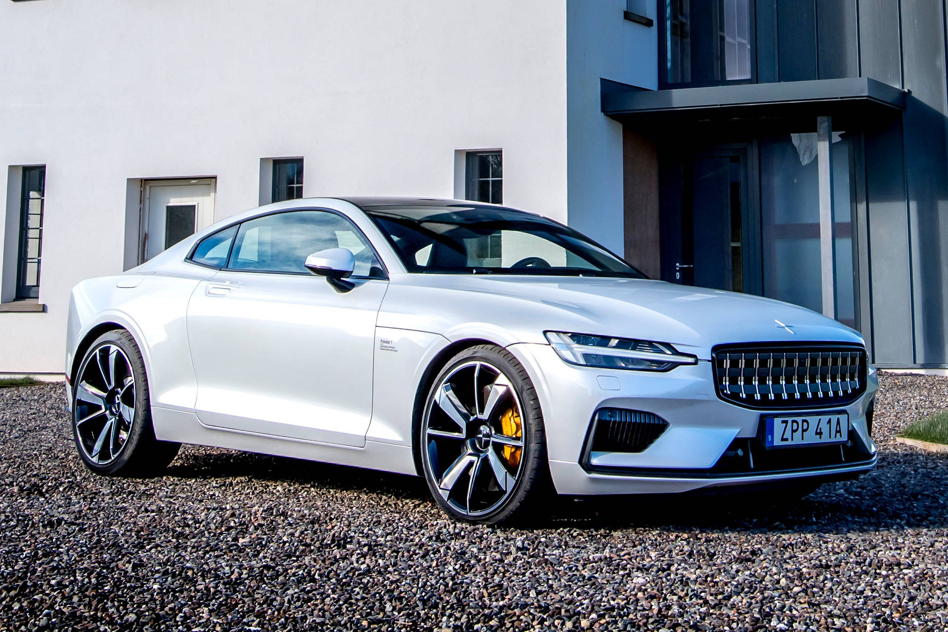 Polestar 1 Luxury Car In White Background