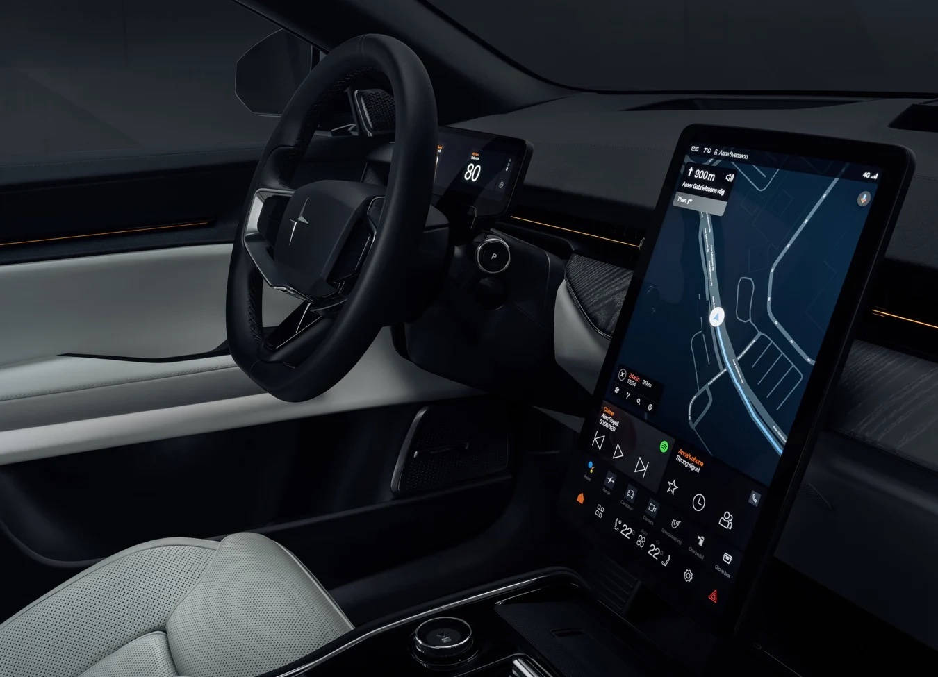 Polestar 3 Interior Concept Background