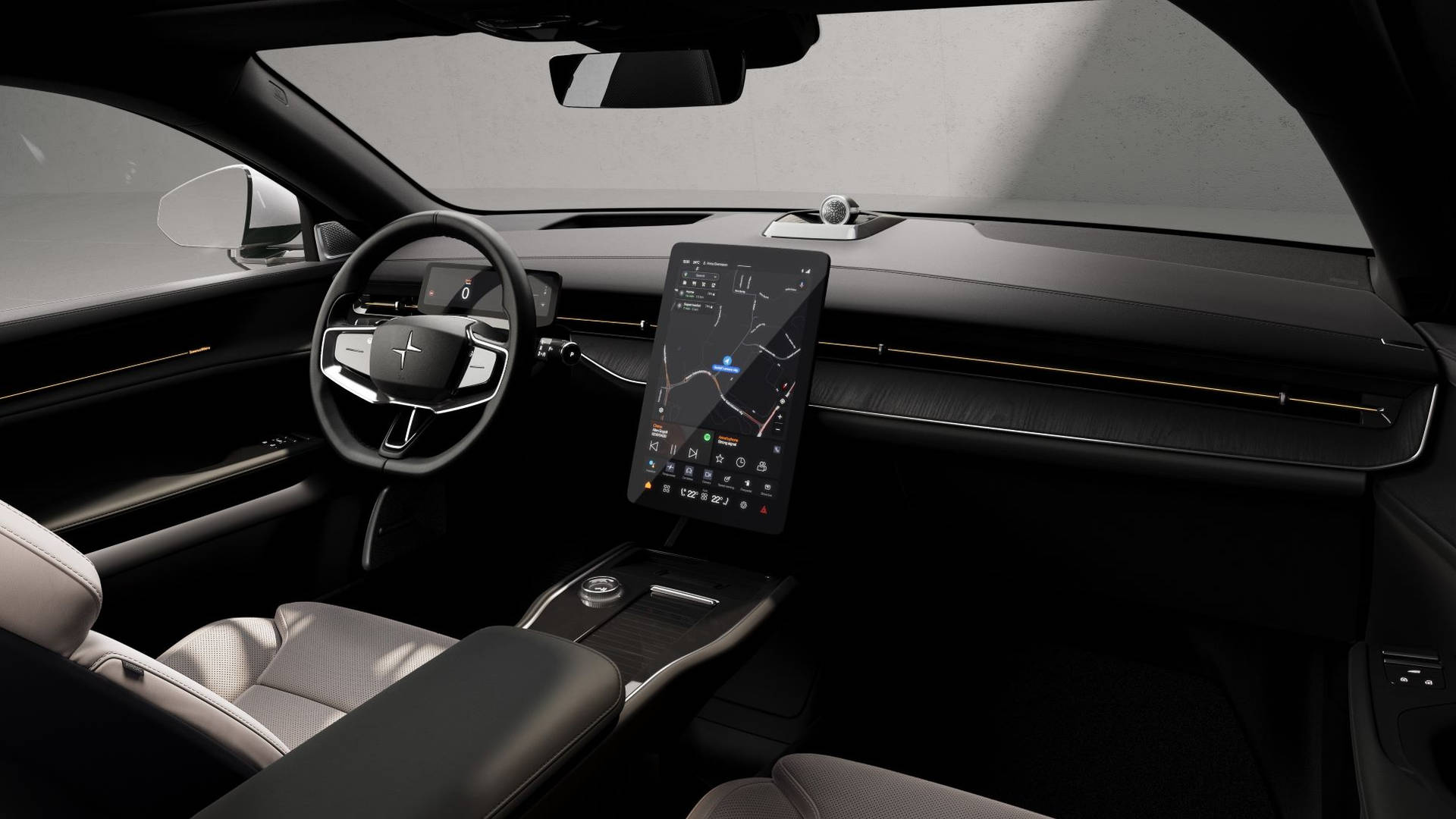 Polestar Ai Integrated Interior Panel Background