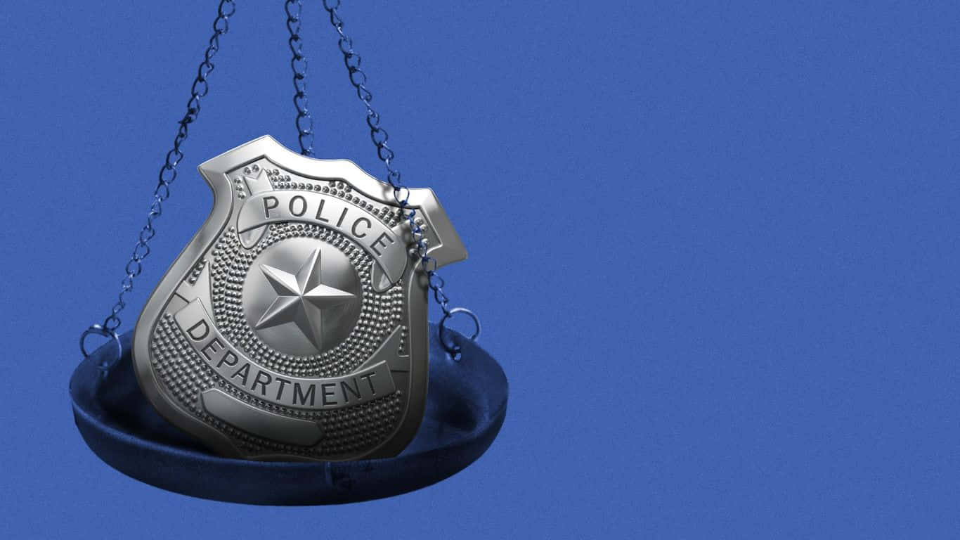 Police Badgeon Swing Background