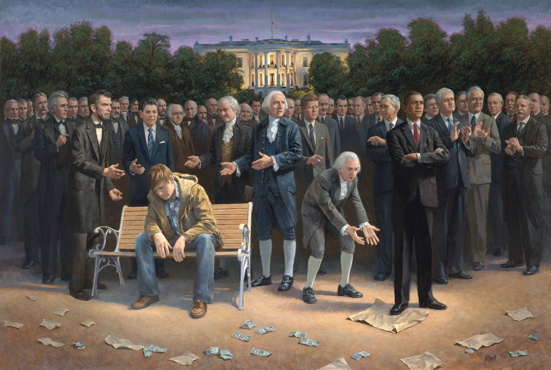 Politics Modern Founding Fathers Background