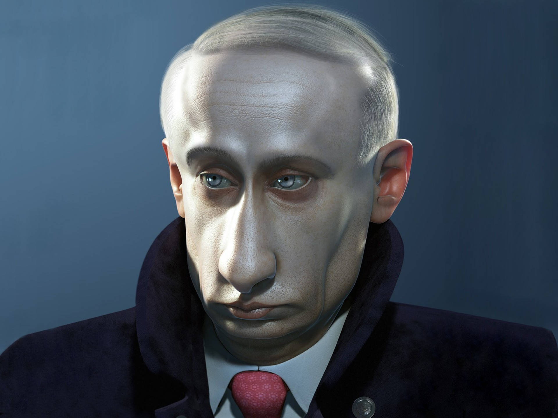 Politics Putin Cartoon Background