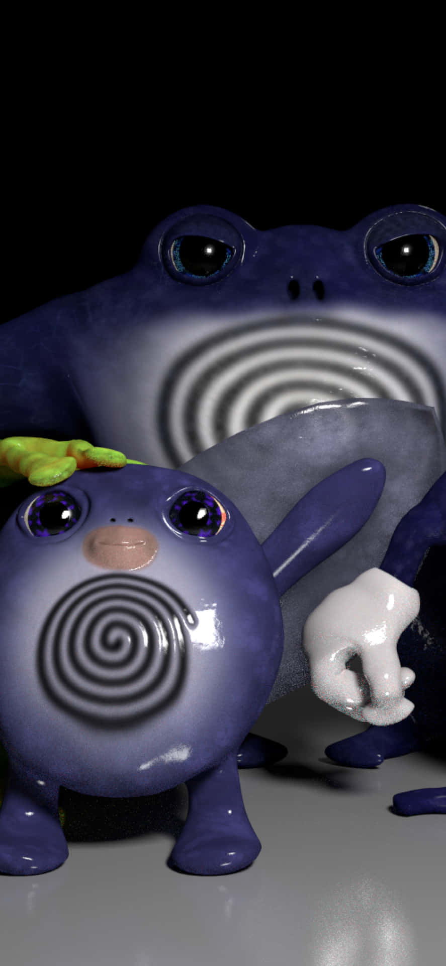 Poliwag And Poliwrath Background