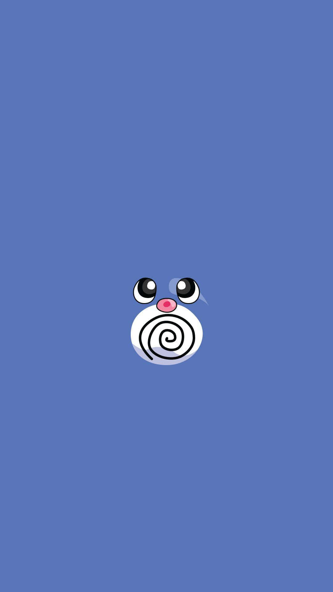 Poliwag Cute Face Background