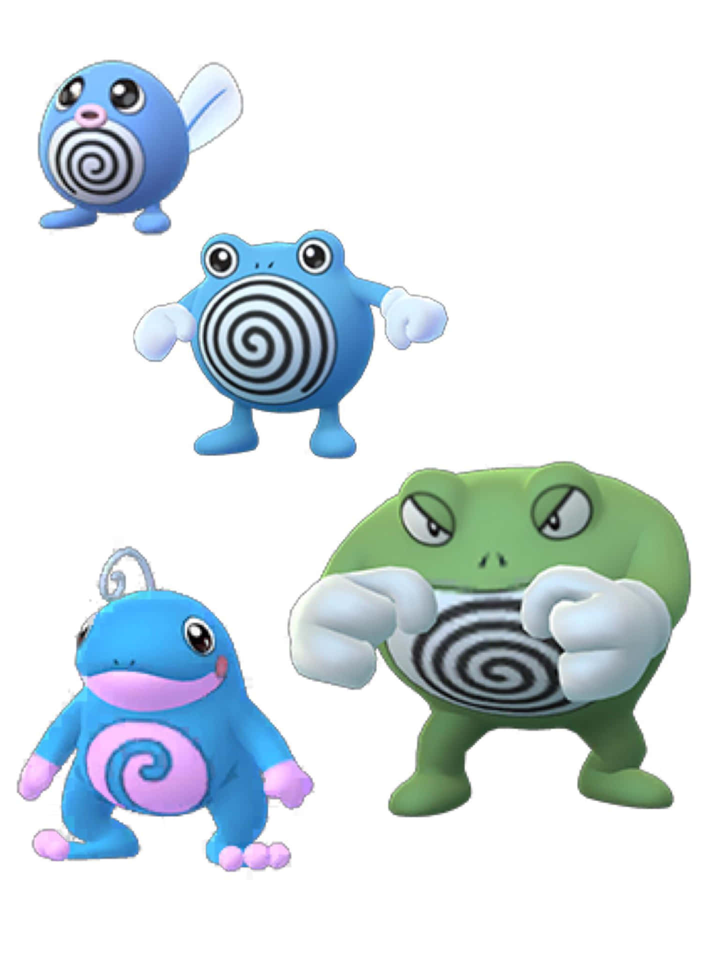 Poliwag Pokémon Evolution Background