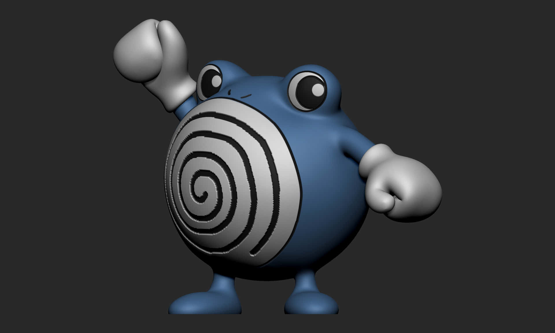 Poliwhirl 3d Avatar