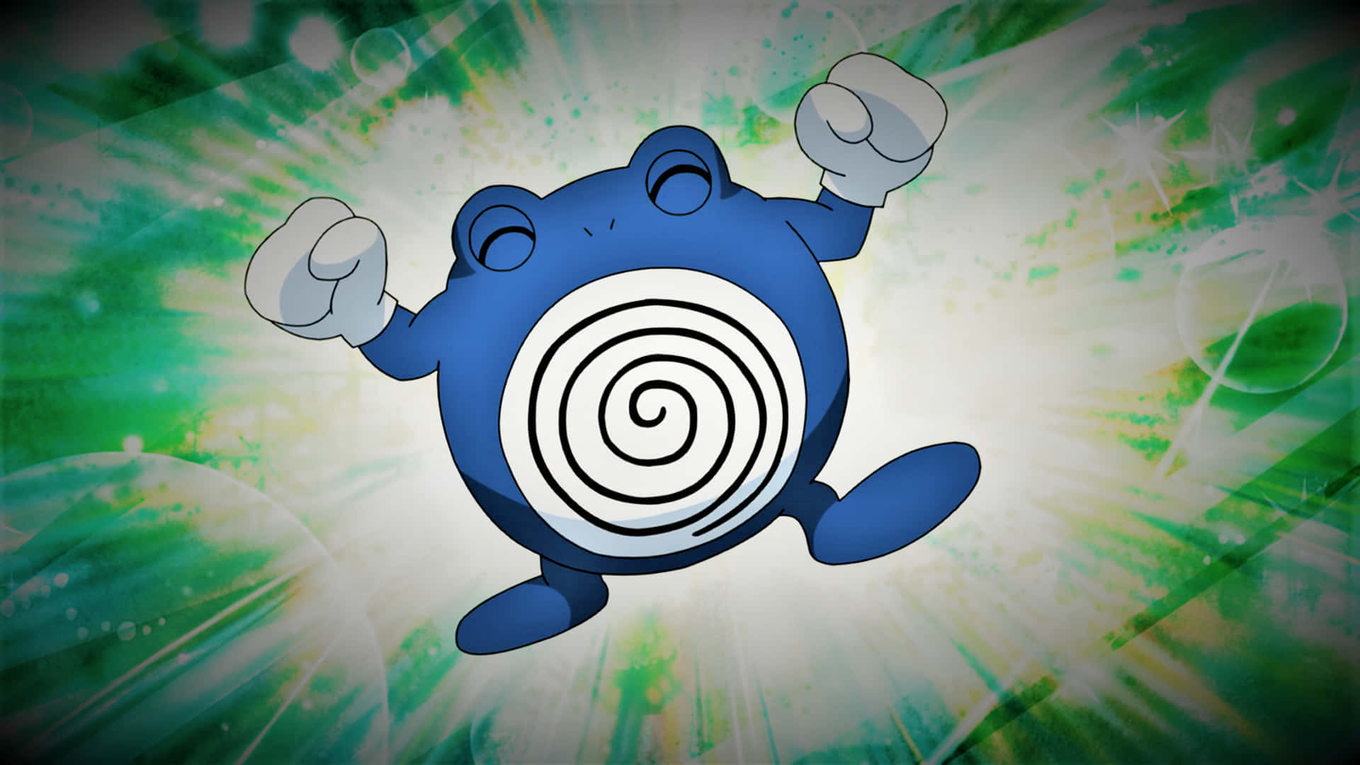 Poliwhirl Cheer Background