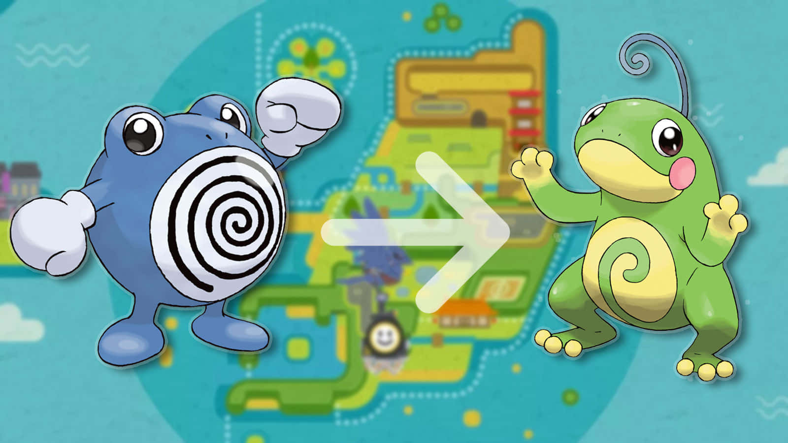 Poliwhirl To Politoed