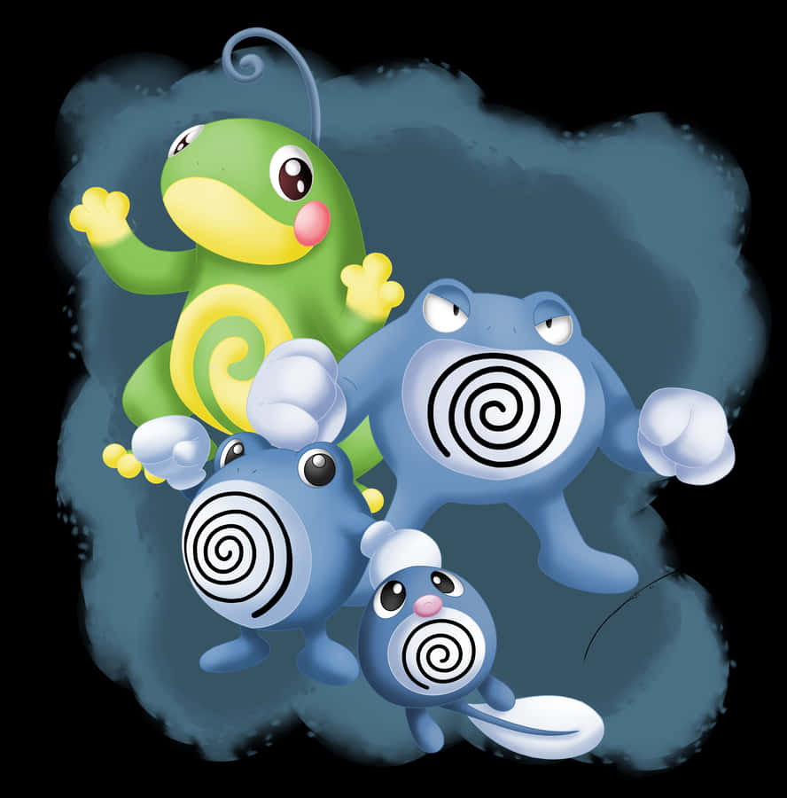Poliwrath Pokemon Evolution Background