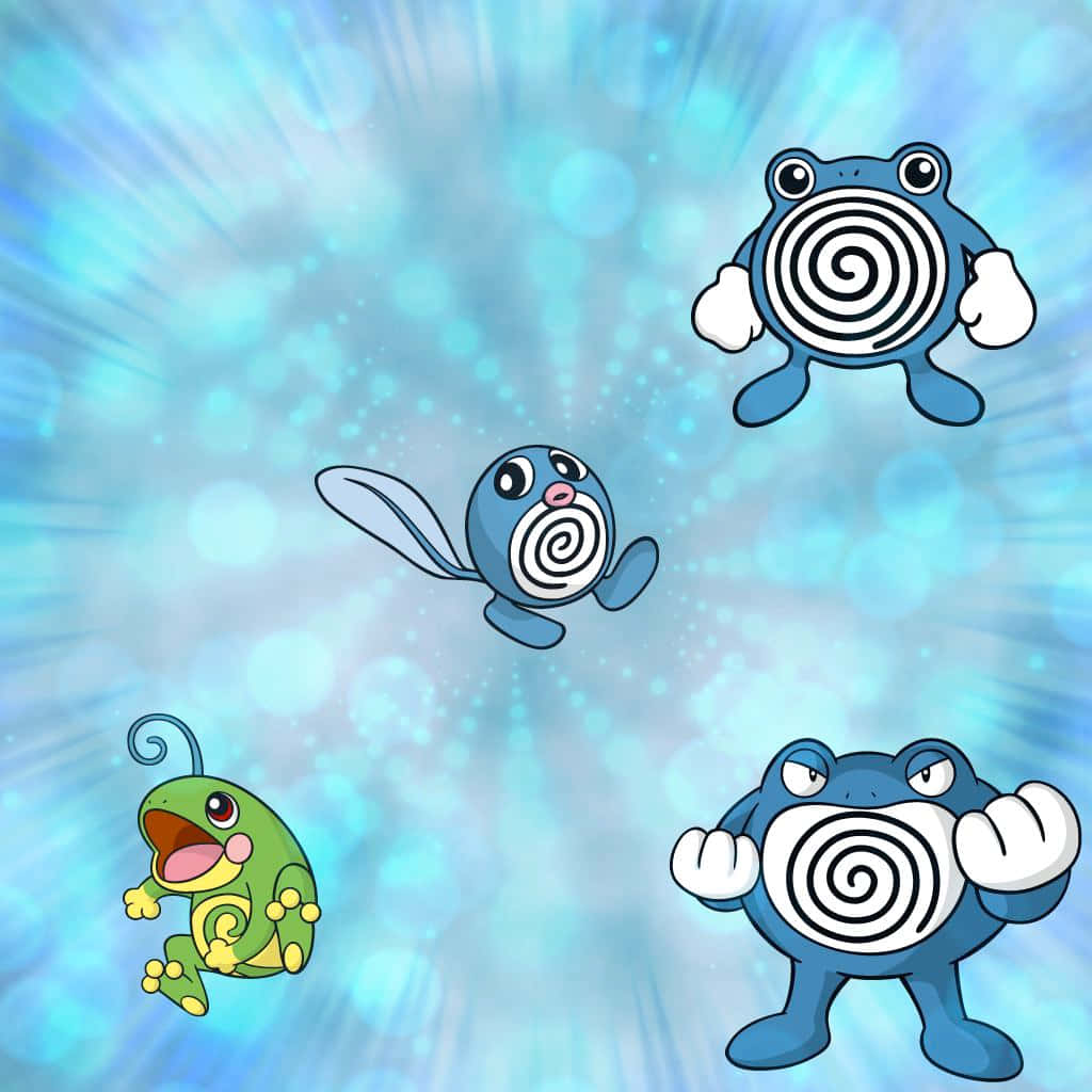 Poliwrath Poliwag Politoed Poliwhirl Pokemon Background