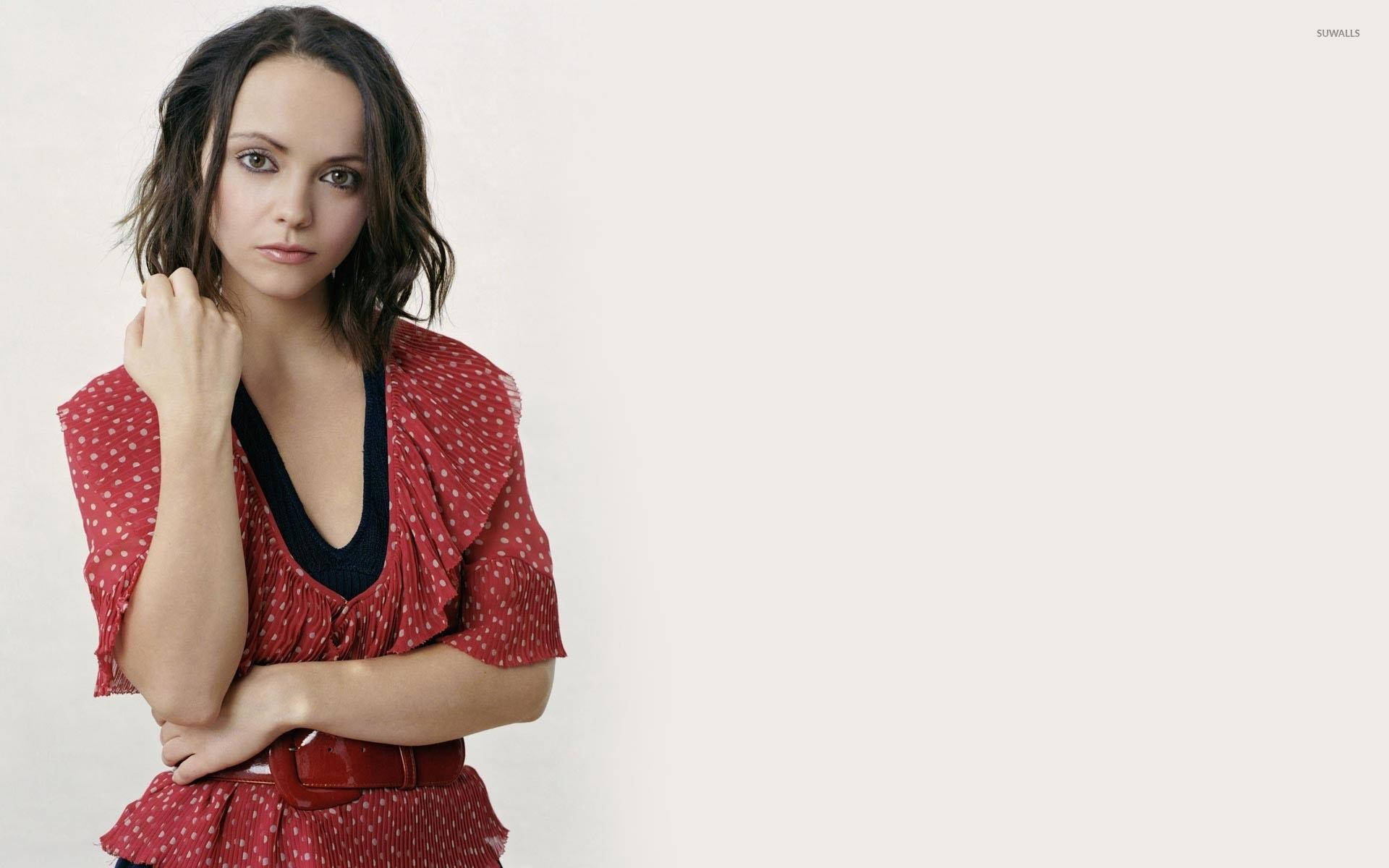 Polka Dots Christina Ricci Background