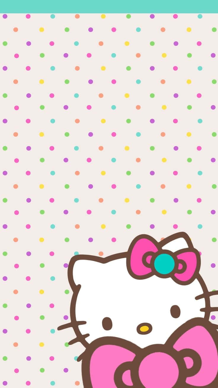 Polkadot Sanrio Phone Background