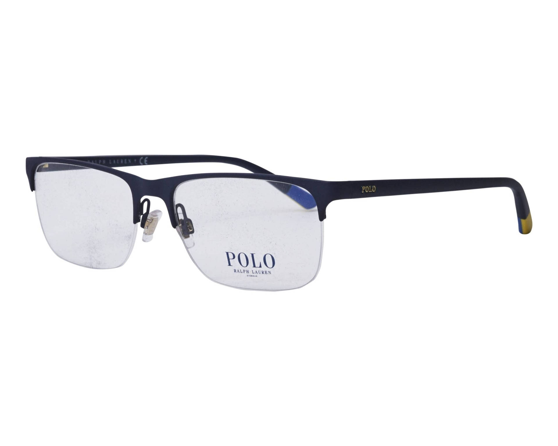 Polo Glasses Blue Temples