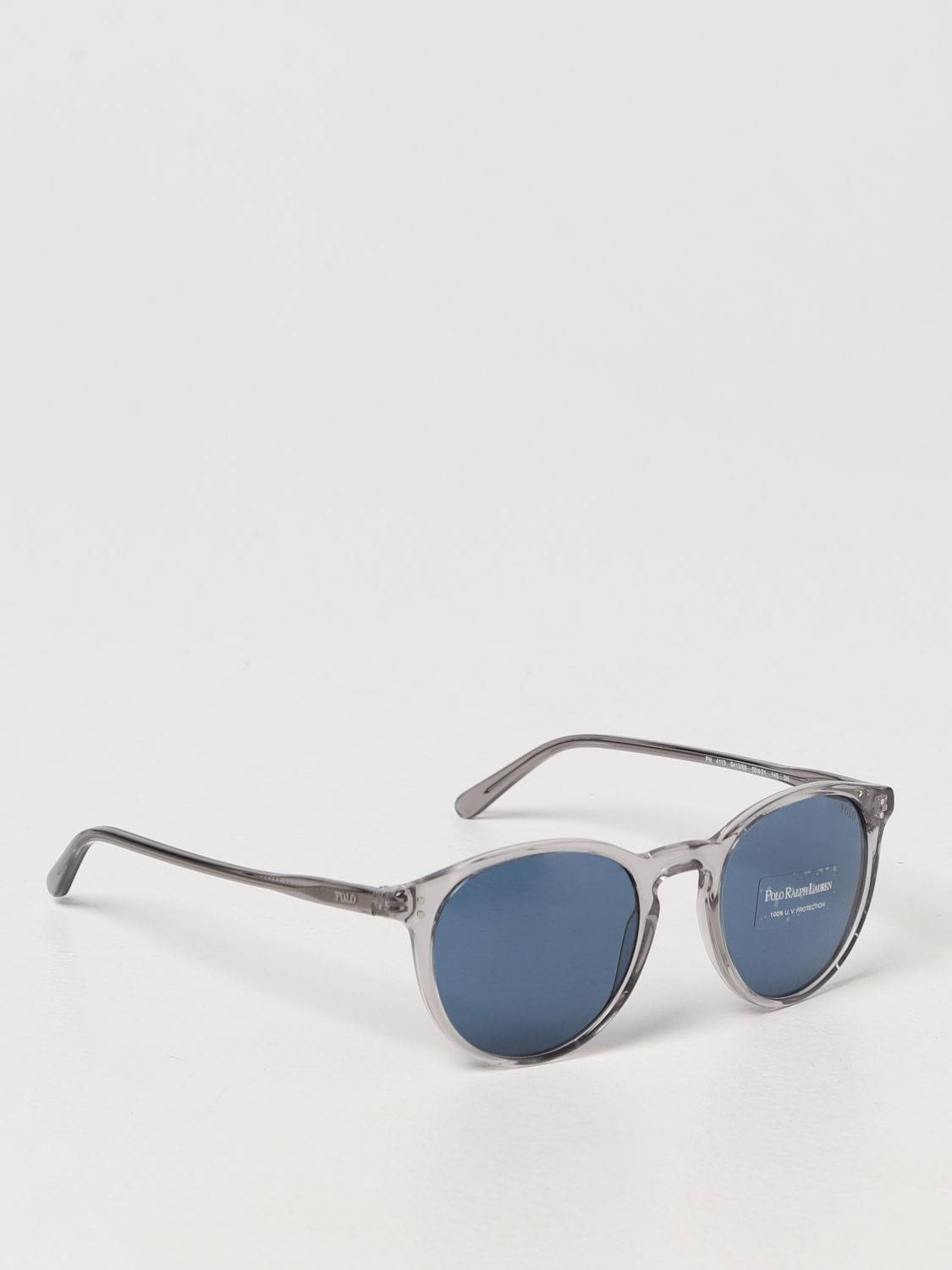 Polo Glasses Silver Background