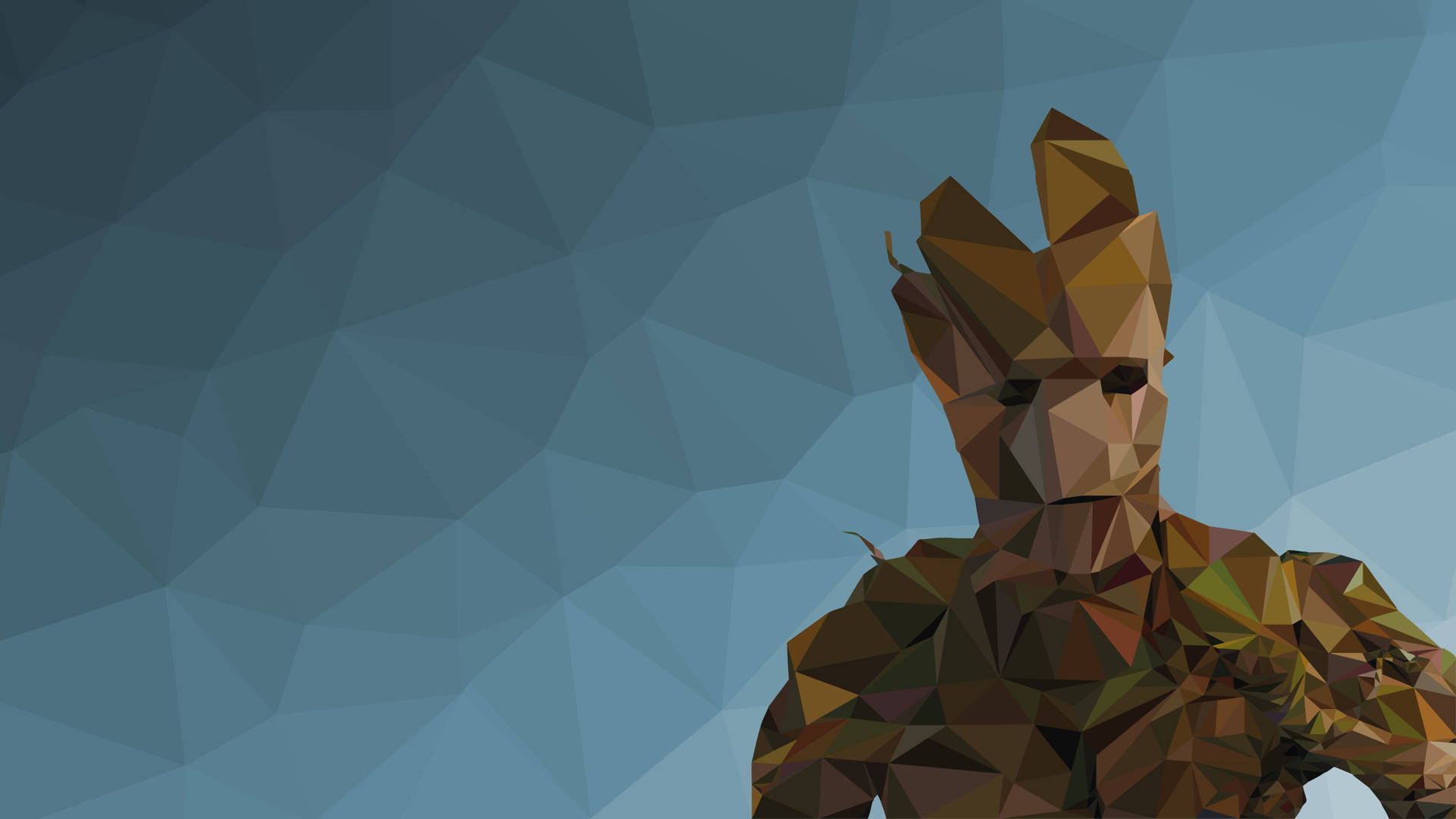 Polygon Art Groot Background
