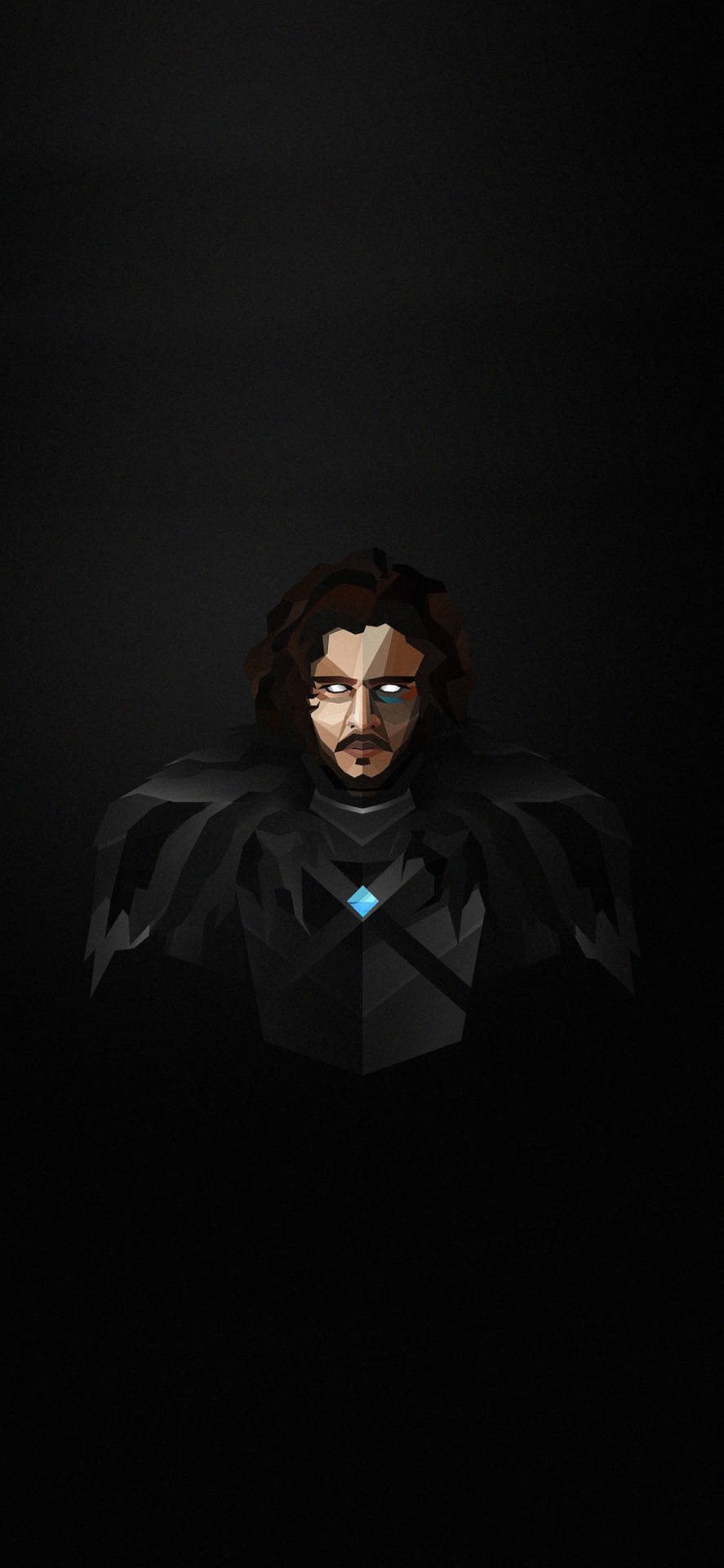 Polygon Art Jon Snow Background