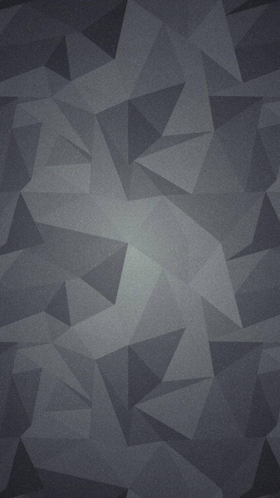 Polygon Black And Grey Iphone