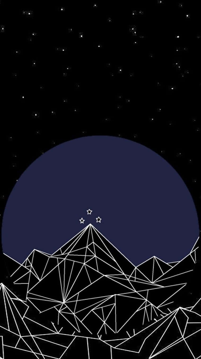 Polygon Mountains Acotar Background