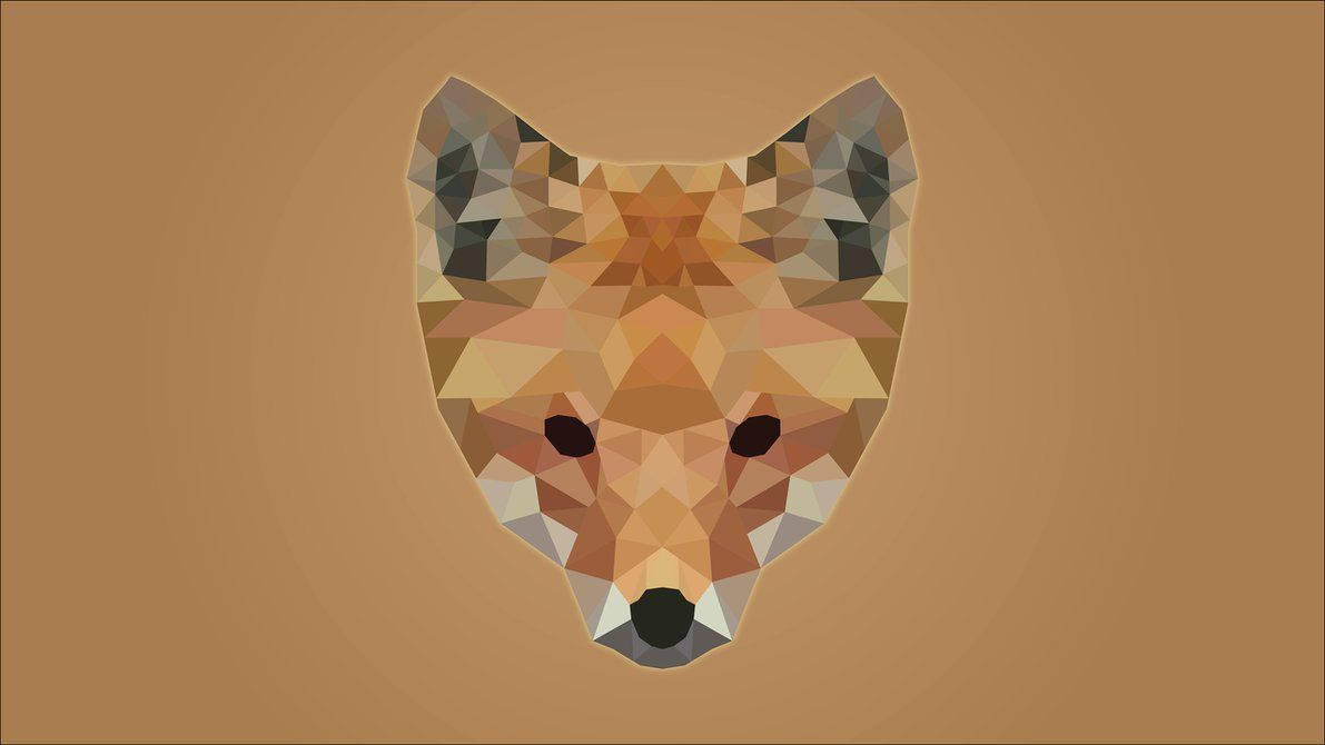 Polysphere Fox Artwork Background