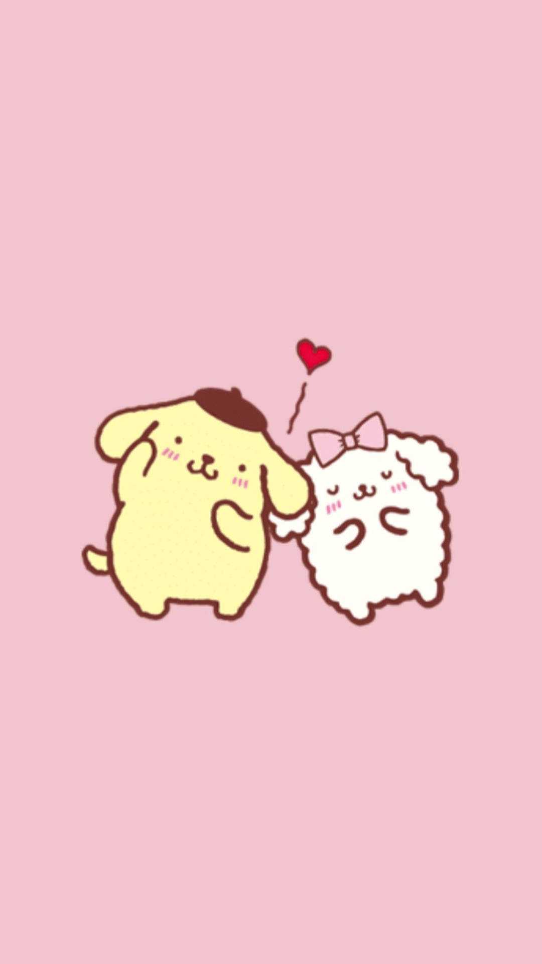 Pompompurin And Macaroon Background