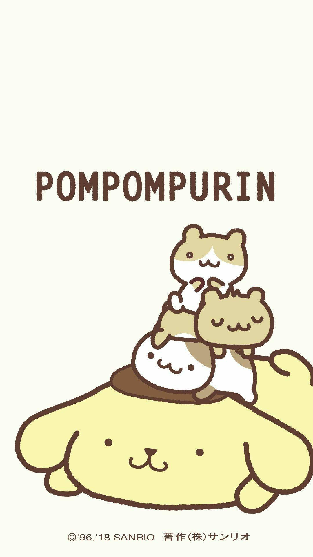 Pompompurin Mounting Portrait Hd