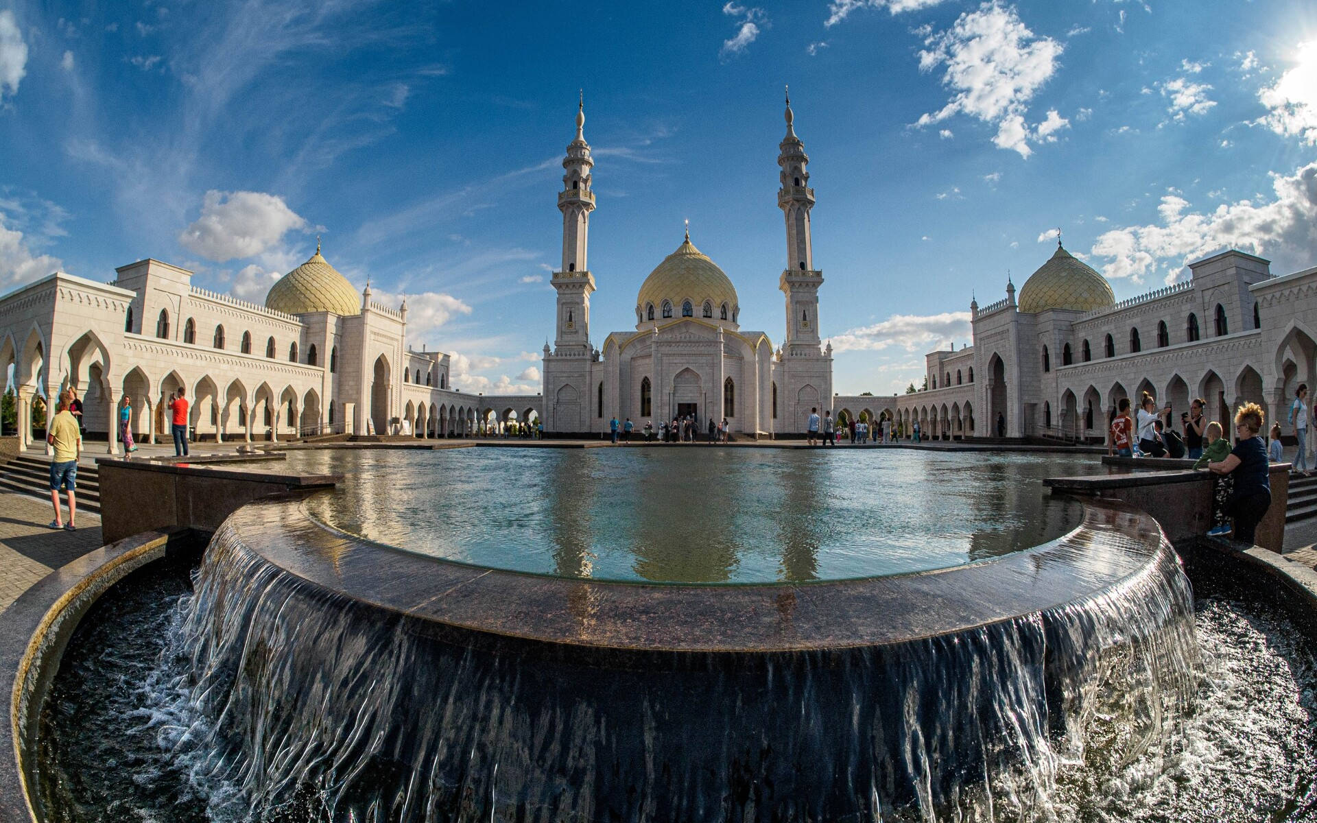 Pond In Kazan Mosque