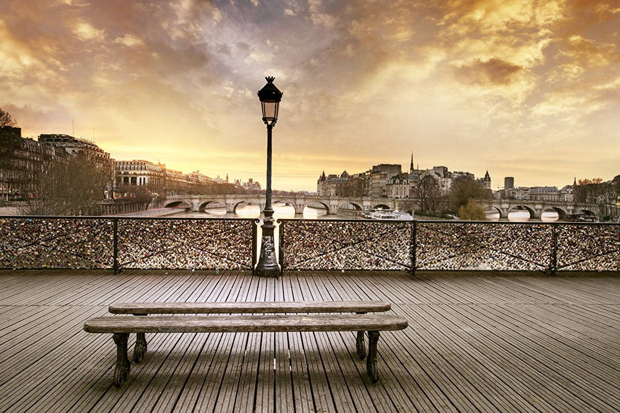 Pont Des Arts Bench