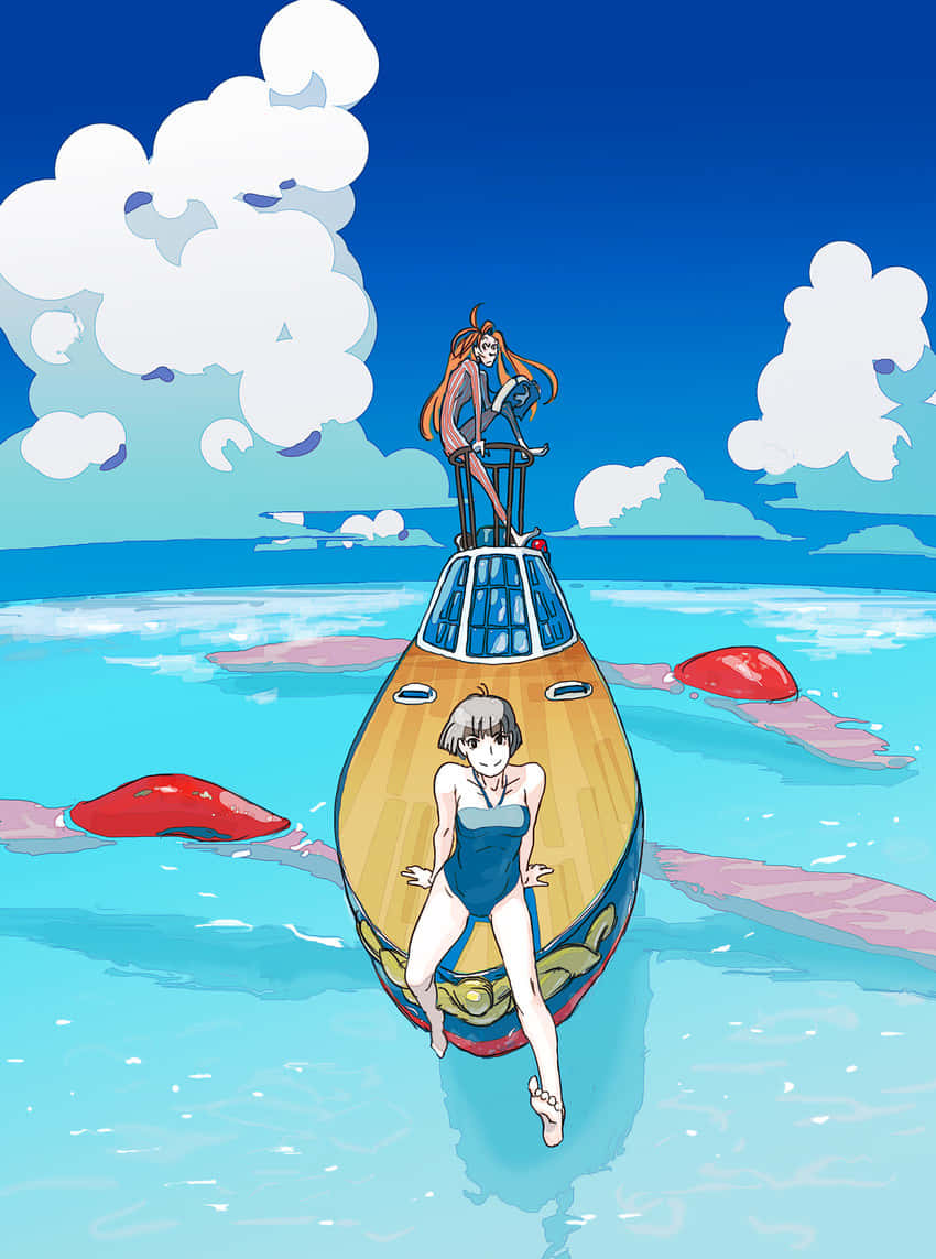 Ponyo_and_ Sosuke_ Adventure_at_ Sea Background