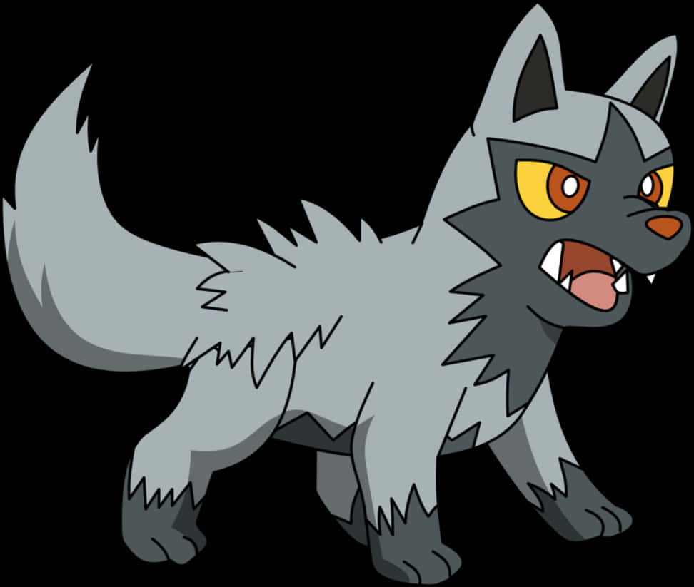 Poochyena Pokemon Illustration