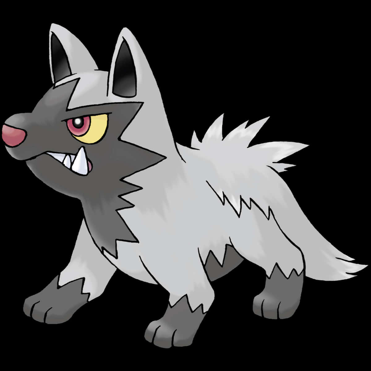 Poochyena Pokemon Illustration