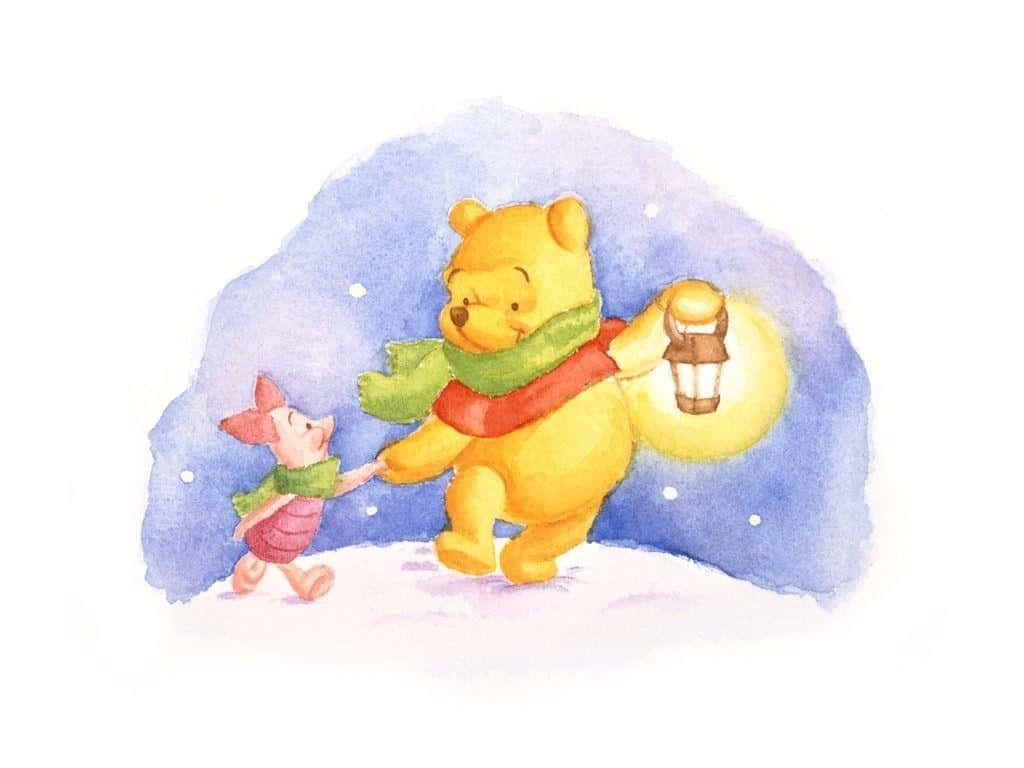 Pooh Bear And The Hundred Acre Wood Background