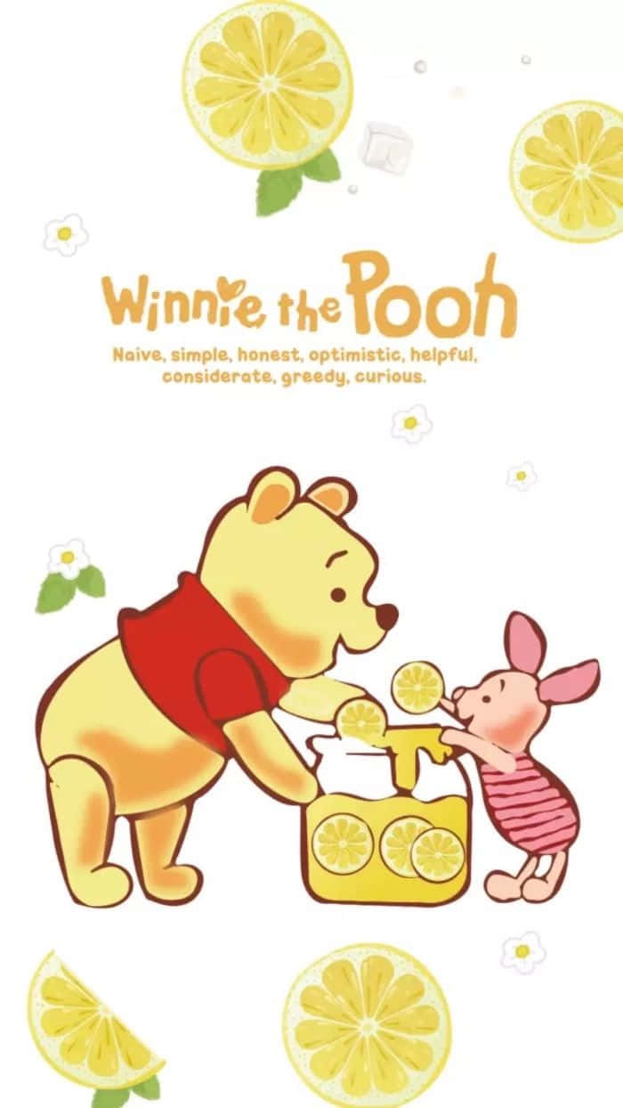 Pooh Being Honest, Kind, And Considerate Background
